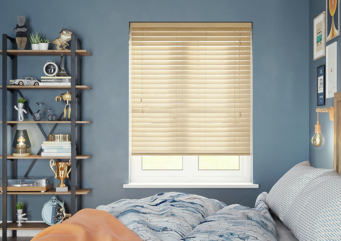 Ecowood, Provincial Fine Grain - Motorised Venetian Blind - Image 3